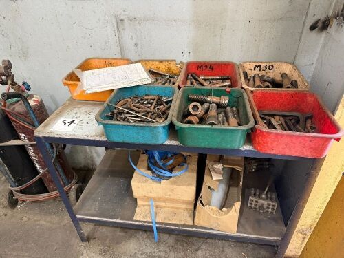 Quantity of Tools including M30, M40 & Stainless Steel Workbench
