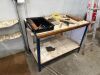 2 x Assorted Steel Frame Workbenches (No Contents) - 3