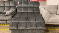 AXEL Fabric Lounge CHAISE - GUN