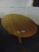GUADIANA Dining Table - 220X120 SOLID OAK/NATURAL- RRP $2590 - 5