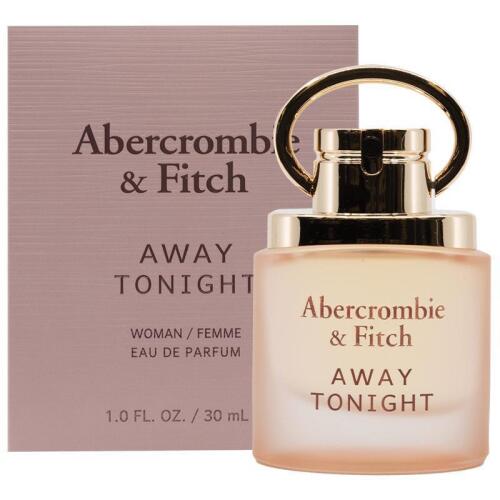 3x Abercrombie & Fitch Away Tonight For Her Eau de Parfum 30ml