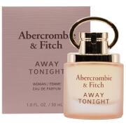 3x Abercrombie & Fitch Away Tonight For Her Eau de Parfum 30ml