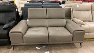 Leather 2.5 Seater Lounge