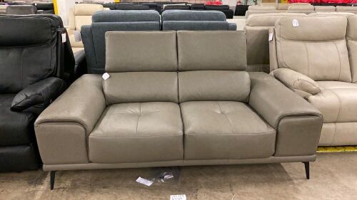 Leather 2.5 Seater Lounge