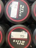 NEW - World Gym Fixed Urethane Dumbbell 20kg, Pair