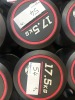 NEW - World Gym Fixed Urethane Dumbbell 17.5kg, Pair