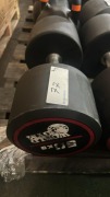 NEW - World Gym Fixed Urethane Dumbbell 50kg, Pair
