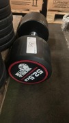 NEW - World Gym Fixed Urethene Dumbbell 52.5kg, Pair