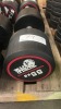 NEW - World Gym Fixed Urethene Dumbbell 55kg, Pair