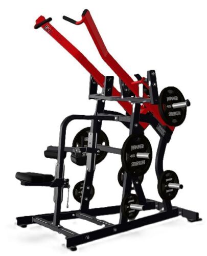 NEW - Hammer Strength Plate Loaded Iso Lateral Wide Pulldown