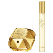 Rabanne Lady Million Eau de Parfum 50ml & 10ml 2 Piece Set