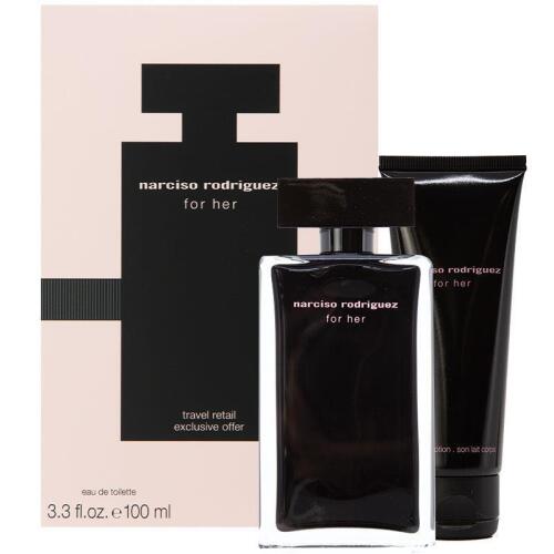 Narciso Rodriguez for Her Eau de Toilette 100ml 2 Piece Set
