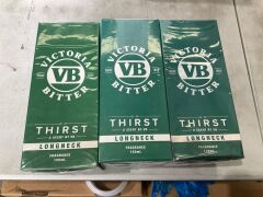 3x Victoria Bitter Thirst Long Neck Eau de Toilette 150ml RRP$ 119.97