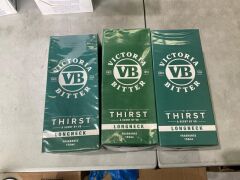 3x Victoria Bitter Thirst Long Neck Eau de Toilette 150ml RRP$ 119.97