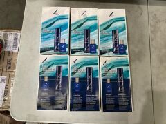 6x Blue Stratos Aftershave 50ml & Anti Perspirant 150g 2 Piece Set RRP $104.93