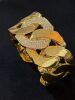 18ct Yellow Gold Bangle with 152x Round Brilliant Diamonds - 3