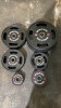 NEW - World Gym Urethane Set of 12x Weight Plate Inc. 20,15,10,5,2.5,1.25 Kilo Plates