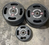 NEW - World Gym Urethane Set of 12x Weight Plate Inc. 20,10 Kilo Plates