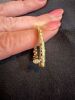 18ct Yellow Gold Diamond Earrings with 4 Marquise Cut Diamonds and 60x Round Brilliant Cut Diamonds - 3