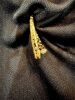 18ct Yellow Gold Diamond Earrings with 4 Marquise Cut Diamonds and 60x Round Brilliant Cut Diamonds - 4