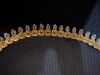 18ct Yellow Gold Diamond Necklace with 35x Pear Brilliant cut diamonds - 5