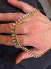 18ct Yellow Gold Diamond Necklace with 35x Pear Brilliant cut diamonds - 6