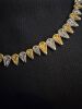 18ct Yellow Gold Diamond Necklace with 246x Round Brilliant Cut Diamonds - 3