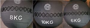 NEW - ABC Wallball Set of 3 Inc. 1x of each ball - 10,8,6 kilo ball