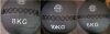 NEW - ABC Wallball Set of 3 Inc. 1x of each ball - 10,8,6 kilo ball