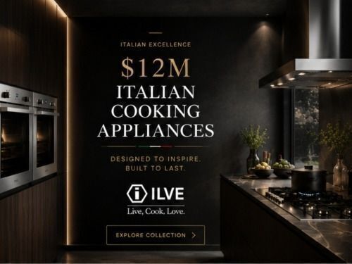 NEW $12M Italian Cooking Appliances