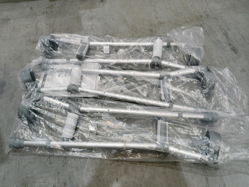 NEW - Bundle 3 x Sets of Days Forearm Standard Crutches - Small/Medium &ndash; 125A