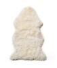 NEW - Bundle of 2 x White Sheepskin Overlay/Rug 90cm x 55cm &ndash; SOCOT25-015