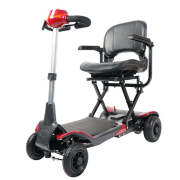 NEW - JBH Remote Controlled Folding Travel Scooter &ndash; Red