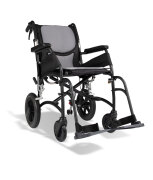 NEW - Hero Medical Comfy Lite Transit Wheelchair, Matte Black S309153