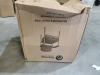 NEW - Soteria Deluxe Padded Bedside Commode - Champagne - 3