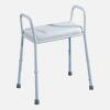 NEW - Homecraft Aluminium Extra Wide Padded Shower Stool - 5