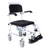 NEW - Aspire Self Propelled Aluminium Commode