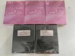 Bundle of Assorted Michael Buble Perfumes - Total RRP $190