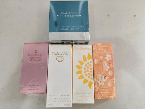 Bundle of Assorted Elizabeth Arden Perfumes - Total RRP $220