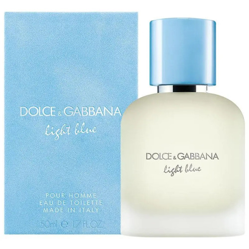 Dolce & Gabbana For Men Light Blue Pour Homme Eau de Toilette 50ml New