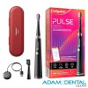Bundle of Colgate tooth Brushes 1x Colgate Power Toothbrush Series 2 Pulse Deep Clean & Sensitive Black & 1x Colgate Power Toothbrush Series 2 Pulse Deep Clean & Whitening Red