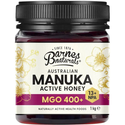 Barnes Naturals Australian Manuka Honey 1kg MGO 400+