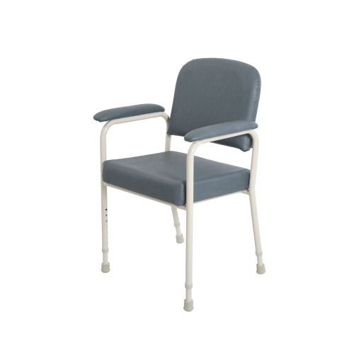 NEW - Bundle of 3 x Rehab Low Back Chairs &ndash; Slate &ndash; Approx RRP $1050