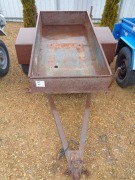 Single Axle Steel Box Trailer