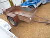 Single Axle Steel Box Trailer - 2