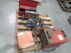 BOC Smootharc TIG 200 AC/DC Welder & Gas Bottle Trolley