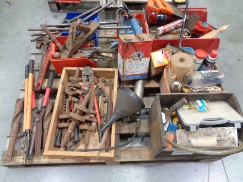 Pallet of Assorted Tools