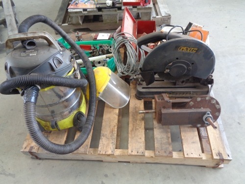 Pallet of Various Hand Tools and Other Items