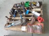 Pallet of Various Hand Tools, Bosch 9" Angle Grinder and Other Items