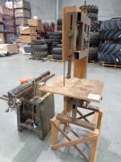 Peerless Electric Planer and Timber Band Saw